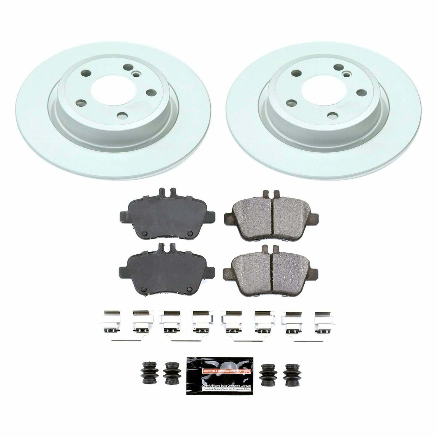Power Stop 17-19 Infiniti QX30 Rear Z17 Evolution Geomet Coated Brake Kit - CRK7377