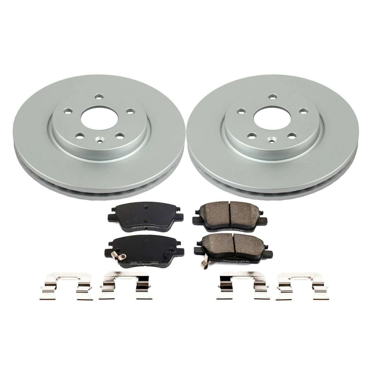 Power Stop 17-19 Chevrolet Bolt EV Front Z17 Evolution Geomet Coated Brake Kit - CRK7399