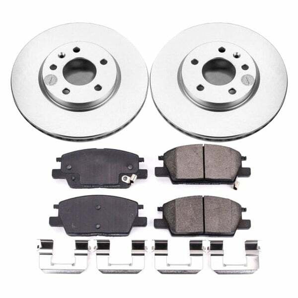 Power Stop 18-19 Buick LaCrosse Front Z17 Evolution Geomet Coated Brake Kit - CRK7400