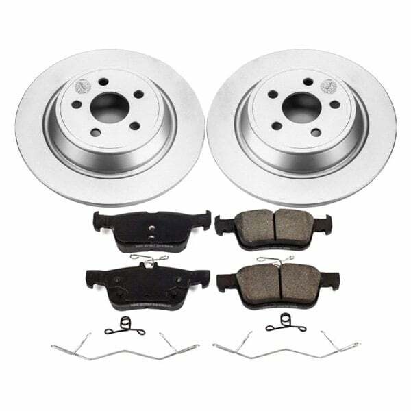 Power Stop 17-18 Lincoln Continental Rear Z17 Evolution Geomet Coated Brake Kit - CRK7417