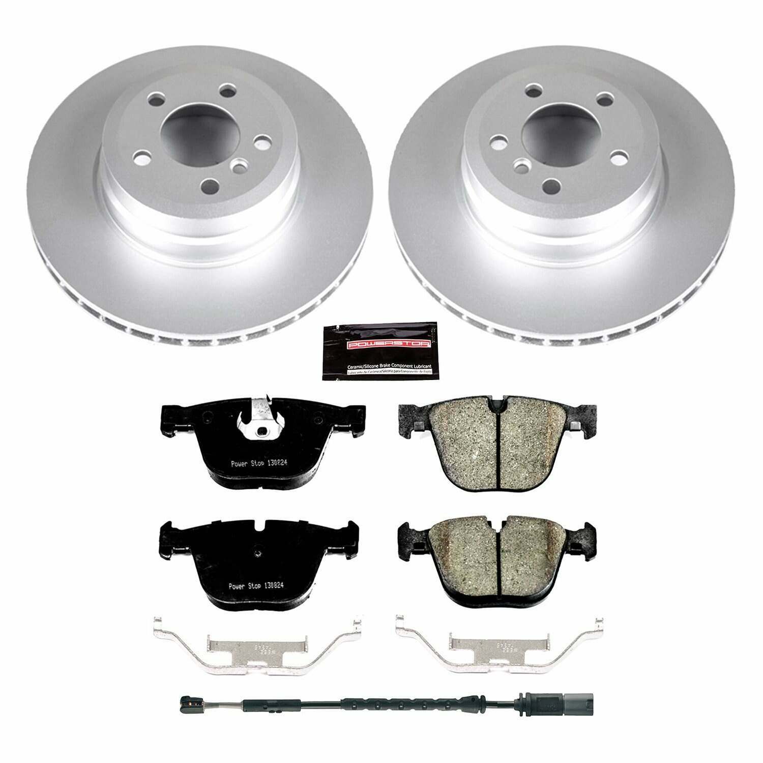Power Stop 16-18 BMW X5 Rear Z23 Evolution Sport Coated Brake Kit - CRK7430