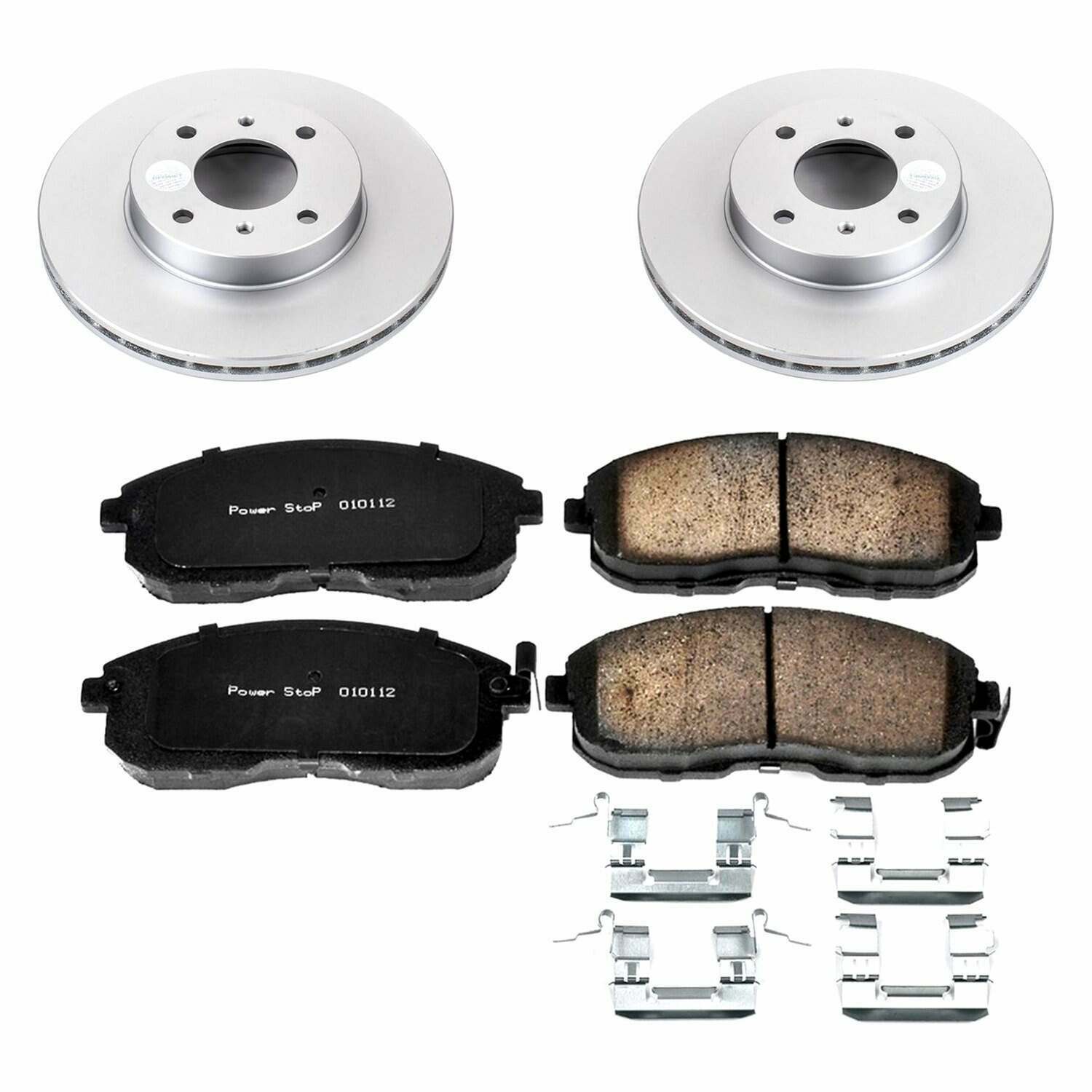 Power Stop 99-02 Infiniti G20 Front Z17 Evolution Geomet Coated Brake Kit - CRK749