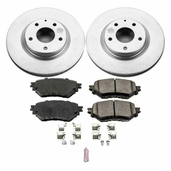 Power Stop 17-18 Mazda 3 Front Z17 Evolution Geomet Coated Brake Kit - CRK7517
