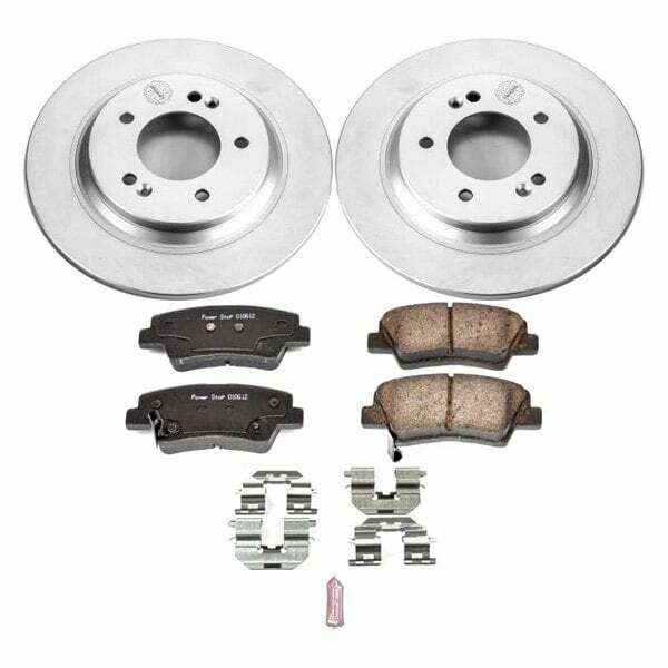 Power Stop 18-19 Hyundai Elantra GT Rear Z17 Evolution Geomet Coated Brake Kit - CRK7524