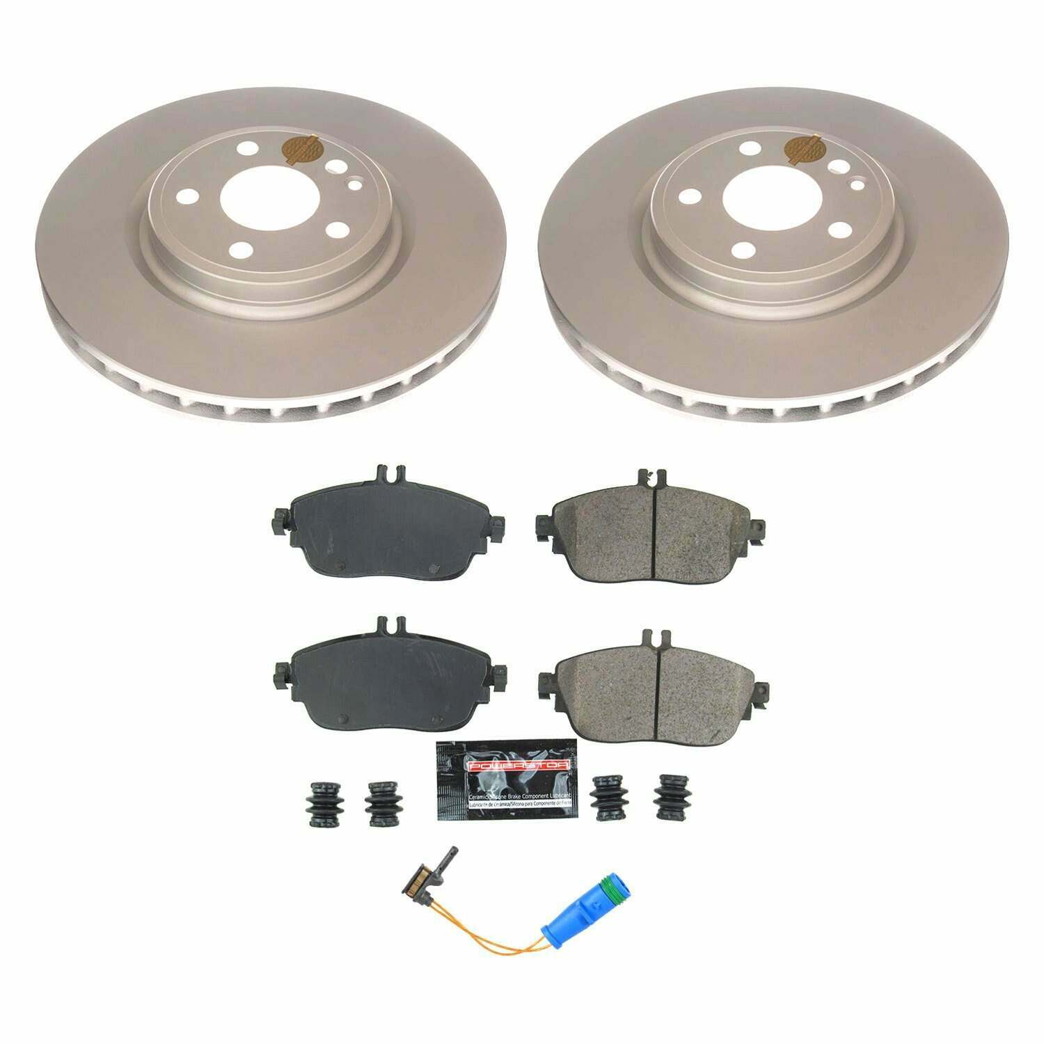 Power Stop 17-19 Infiniti QX30 Front Z17 Evolution Geomet Coated Brake Kit - CRK7674