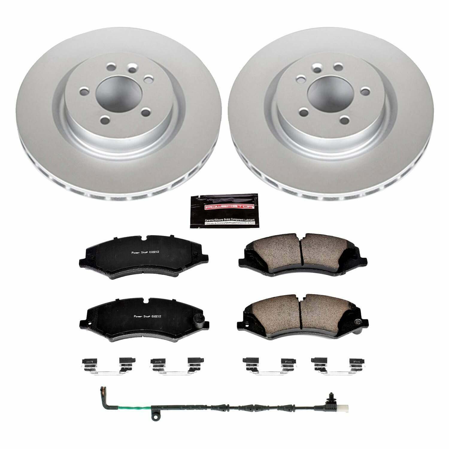 Power Stop 11-16 Land Rover LR4 Front Z23 Evolution Sport Coated Brake Kit - CRK7683