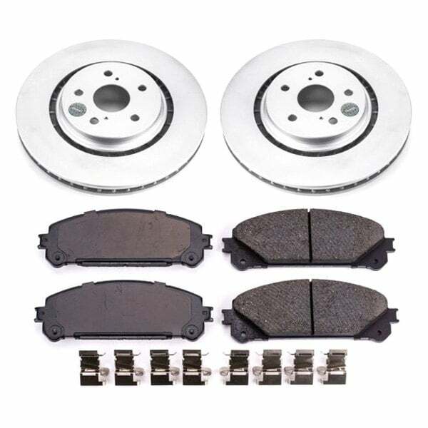 Power Stop 16-18 Lexus RX350 Front Z17 Evolution Geomet Coated Brake Kit - CRK7688