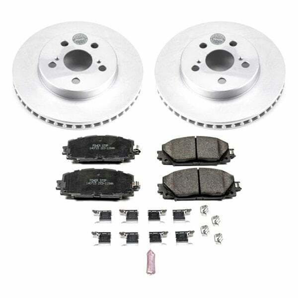 Power Stop 16-18 Toyota Prius Front Z17 Evolution Geomet Coated Brake Kit - CRK7701