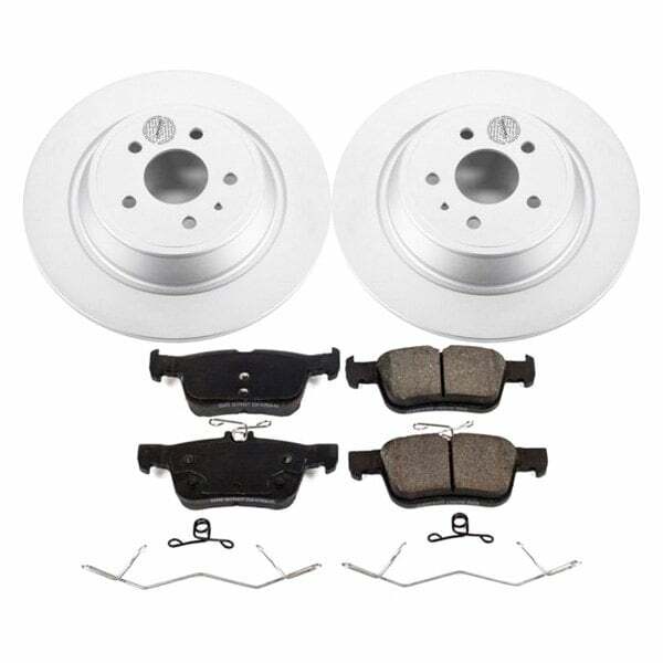 Power Stop 17-19 Ford Escape Rear Z17 Evolution Geomet Coated Brake Kit - CRK7723