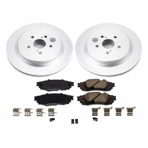 Power Stop 16-18 Lexus RX350 Rear Z17 Evolution Geomet Coated Brake Kit - CRK7740