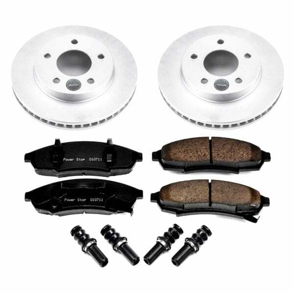 Power Stop 87-94 Oldsmobile Cutlass Cruiser Front Z17 Evolution Geomet Coated Brake Kit - CRK7794