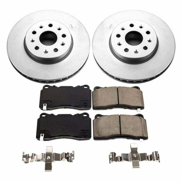 Power Stop 16-18 Cadillac CT6 Front Z17 Evolution Geomet Coated Brake Kit - CRK7882