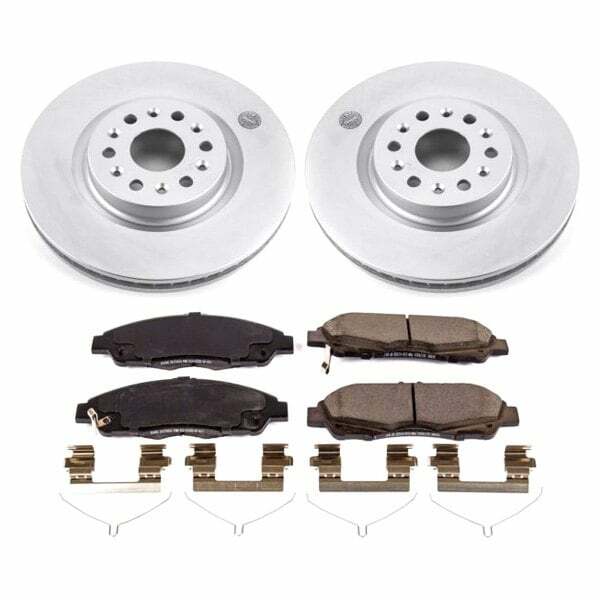 Power Stop 17-18 Cadillac XT5 Front Z17 Evolution Geomet Coated Brake Kit - CRK7883