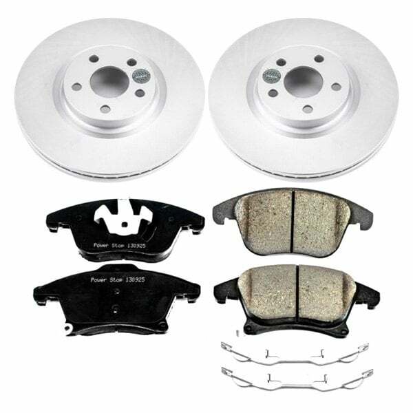 Power Stop 17-19 Lincoln MKZ Front Z17 Evolution Geomet Coated Brake Kit - CRK7885