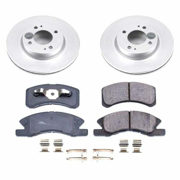 Power Stop 17-18 Mitsubishi Mirage Front Z17 Evolution Geomet Coated Brake Kit - CRK7894