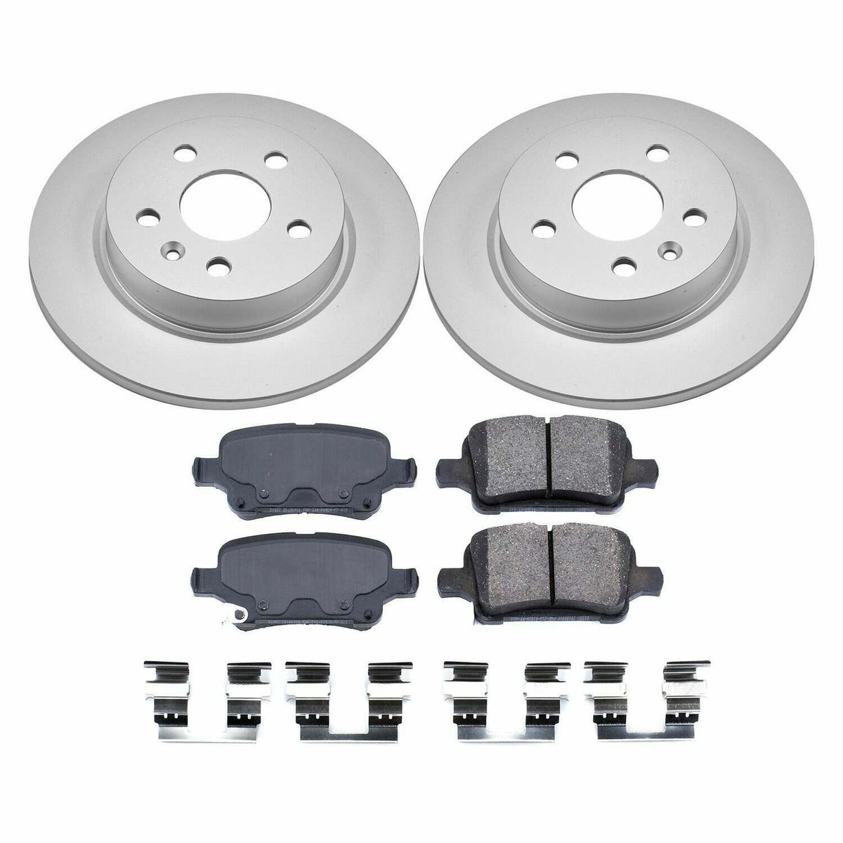 Power Stop 2016 Chevrolet Cruze Rear Z17 Evolution Geomet Coated Brake Kit - CRK7896