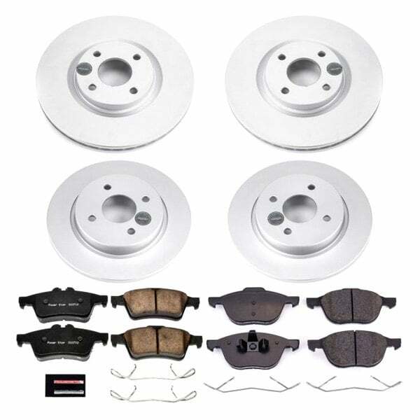 Power Stop 2018 Ford EcoSport Front & Rear Z17 Evolution Geomet Coated Brake Kit - CRK7911