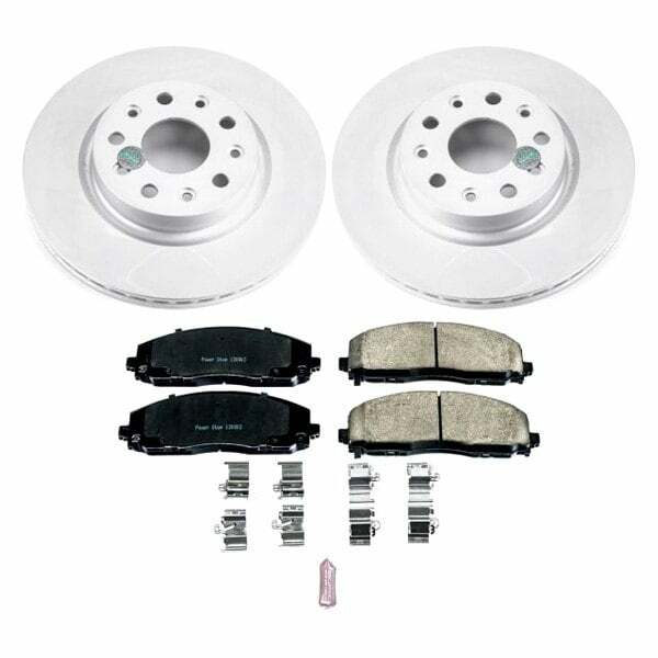 Power Stop 18-19 Jeep Wrangler Front Z17 Evolution Geomet Coated Brake Kit - CRK7941