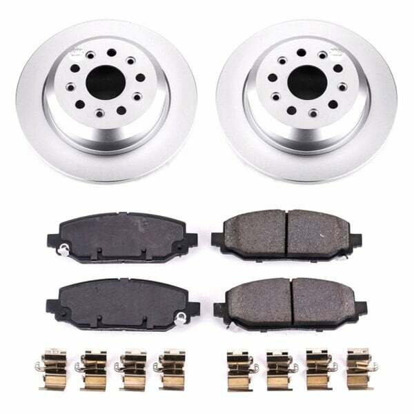 Power Stop 18-19 Jeep Wrangler Rear Z17 Evolution Geomet Coated Brake Kit - CRK7942