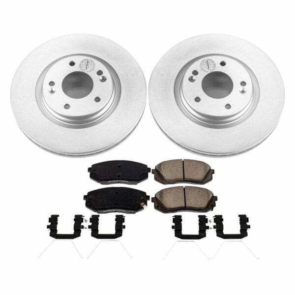 Power Stop 18-19 Hyundai Kona Front Z17 Evolution Geomet Coated Brake Kit - CRK8011