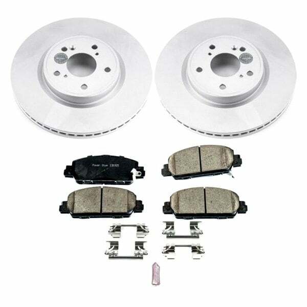 Power Stop 18-19 Honda Accord Front Z17 Evolution Geomet Coated Brake Kit - CRK8165
