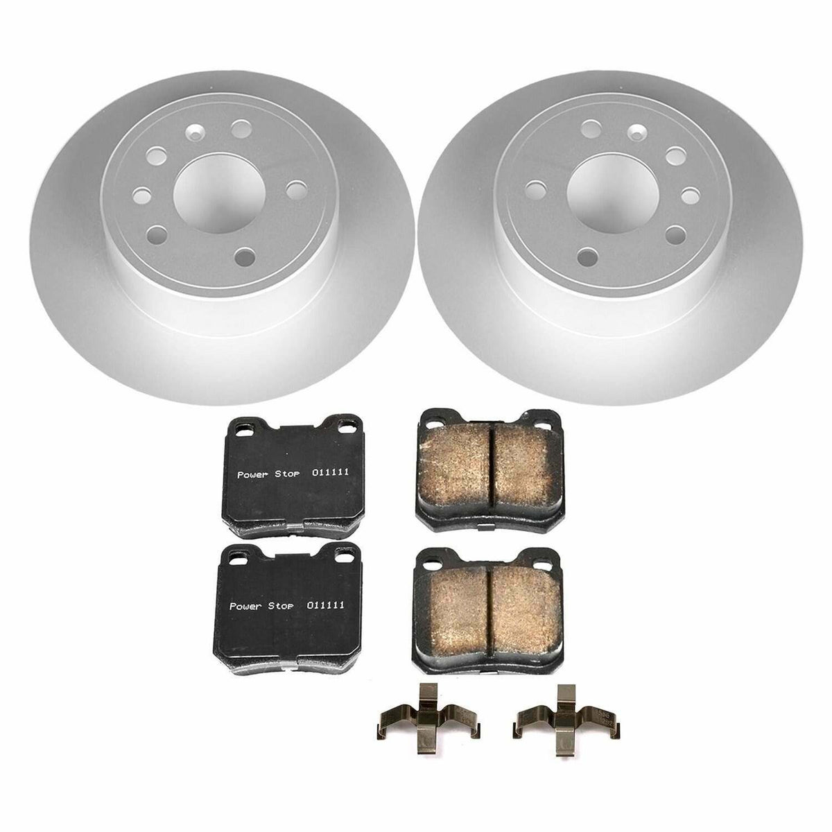 Power Stop 99-03 Saab 9-3 Rear Z23 Evolution Sport Coated Brake Kit - CRK831