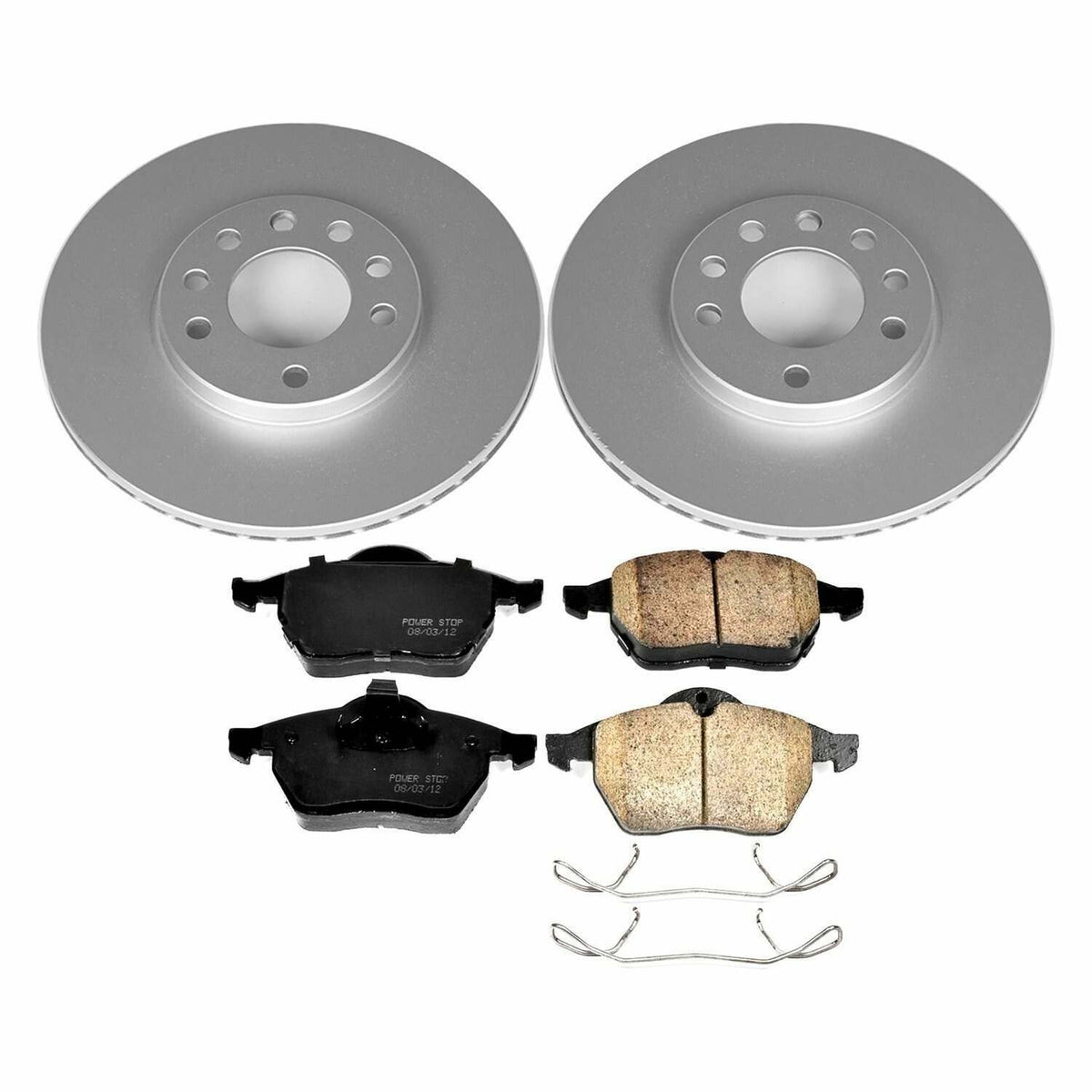Power Stop 97-98 Saab 900 Front Z23 Evolution Sport Coated Brake Kit - CRK832