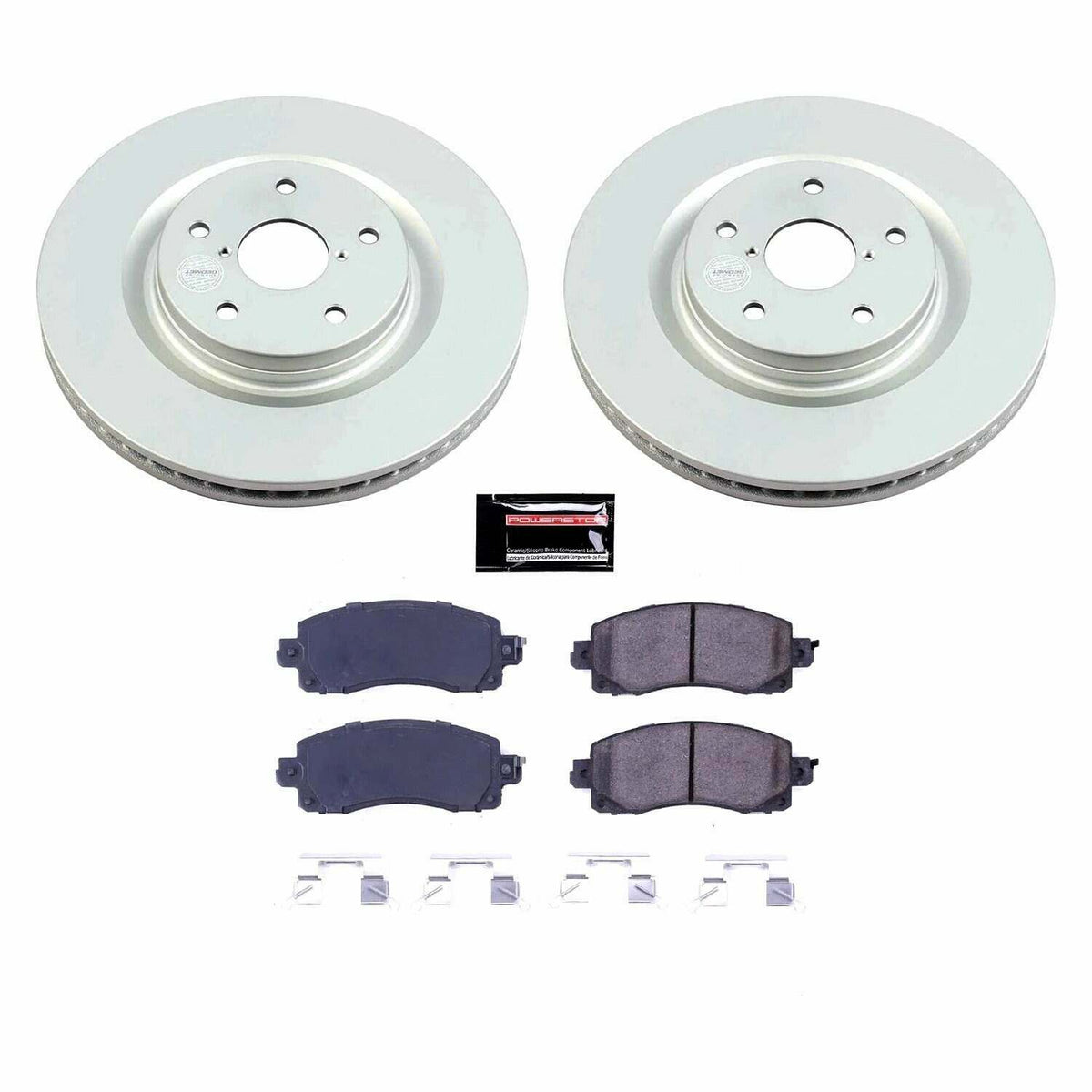 Power Stop 19-21 Subaru Forester Front Z17 Coated Brake Kit - CRK8481