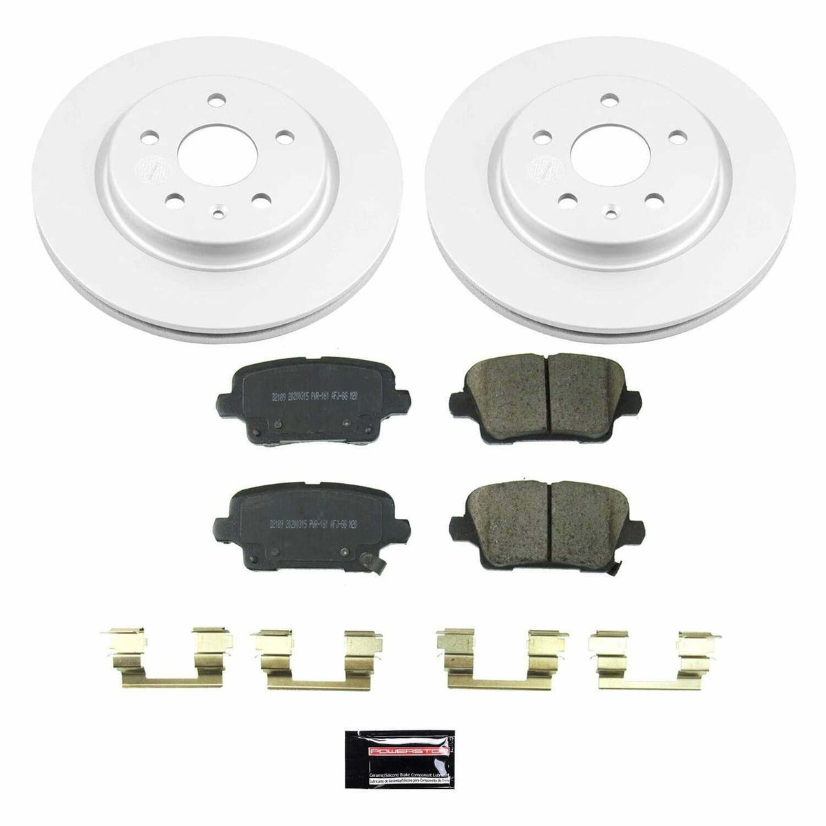 Power Stop 19-20 Cadillac XT4 Rear Z17 Evolution Geomet Coated Brake Kit - CRK8487