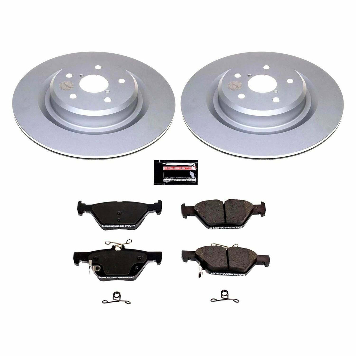 Power Stop 19-20 Subaru Ascent Rear Z17 Coated Brake Kit - CRK8493