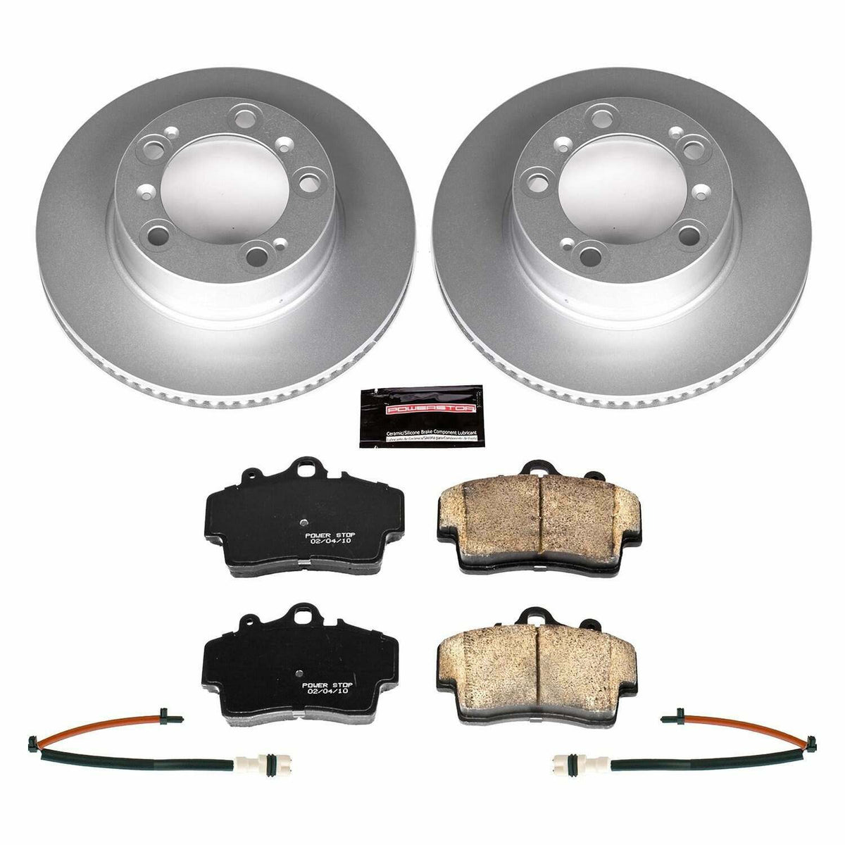 Power Stop 97-04 Porsche Boxster Front Z23 Evolution Sport Coated Brake Kit - CRK850