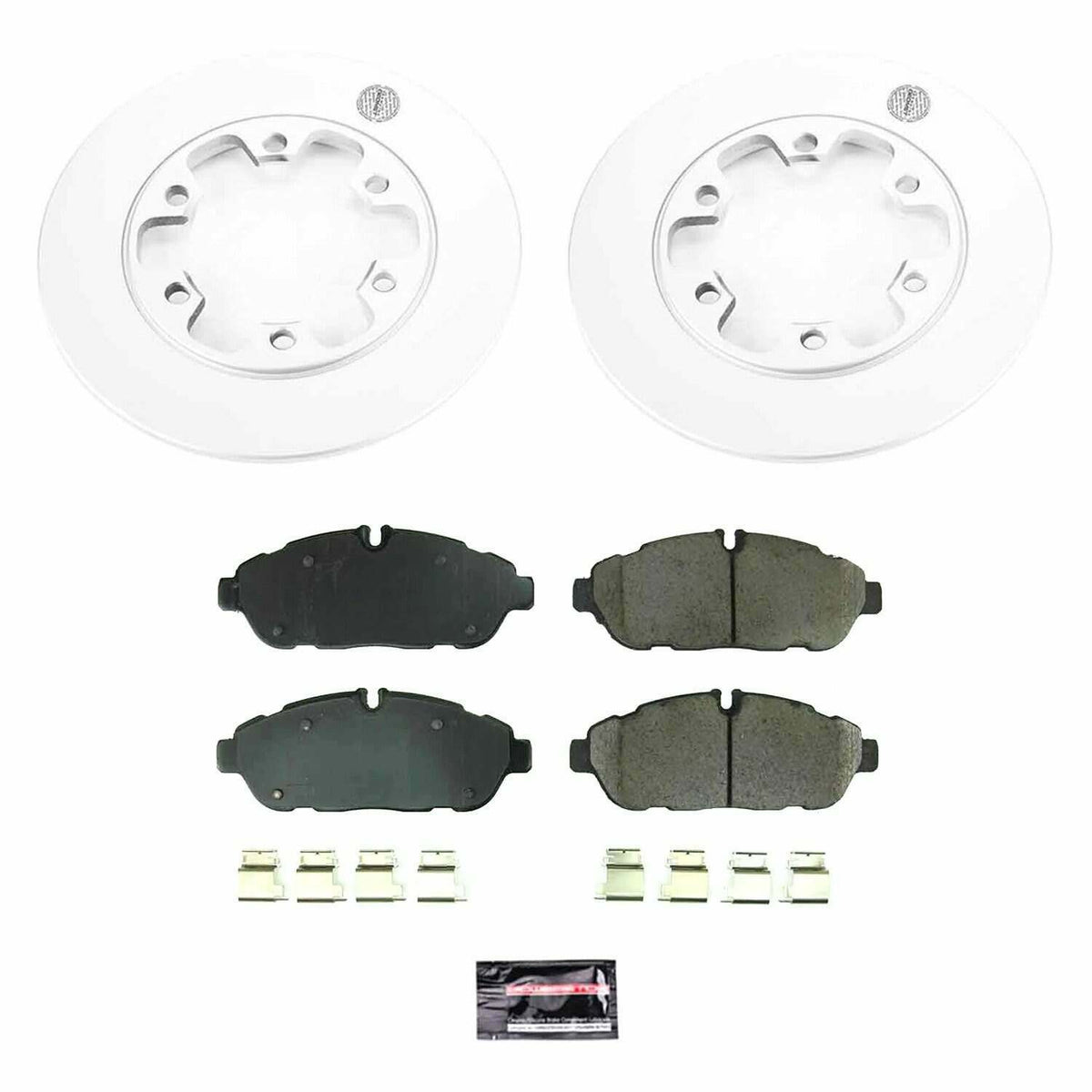 Power Stop 2020 Ford Transit-350 HD Rear Z17 Evolution Geomet Coated Brake Kit - CRK8539