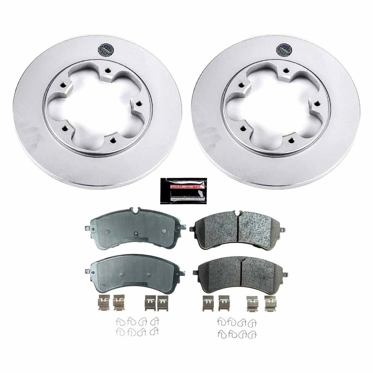 Power Stop 2020 Ford Transit-150 Rear Z17 Coated Brake Kit - CRK8714