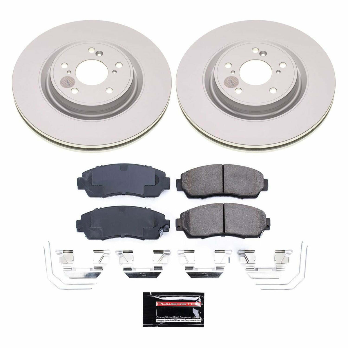 Power Stop 20-22 Honda CR-V Front Z17 Coated Brake Kit - CRK8928