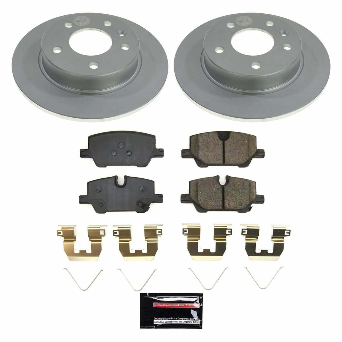 Power Stop 20-22 Buick Encore GX Rear Z17 Coated Brake Kit - CRK9013