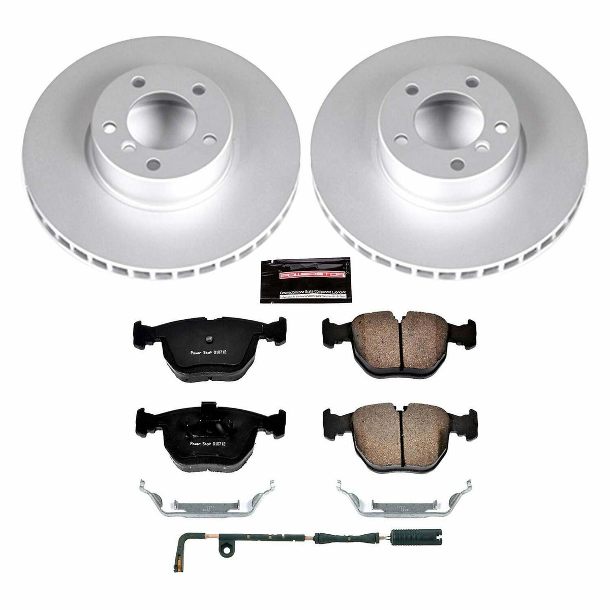 Power Stop 01-03 BMW 530i Front Z23 Evolution Sport Coated Brake Kit - CRK944