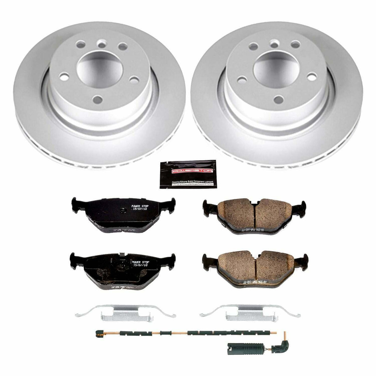 Power Stop 03-08 BMW Z4 Rear Z23 Evolution Sport Coated Brake Kit - CRK962