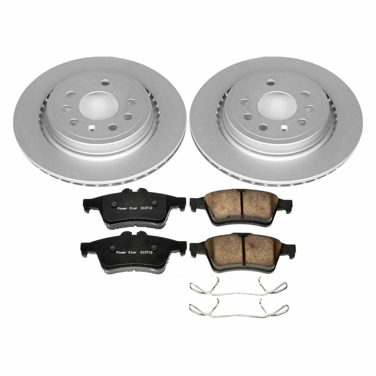 Power Stop 03-11 Saab 9-3 Rear Z23 Evolution Sport Coated Brake Kit - CRK983