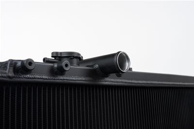 CSF 93-98 Toyota A80 Supra (Na/Tt) High-Performance All-Aluminum Radiator - Black - 2882B