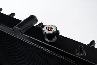CSF 02-07 Subaru Impreza Wrx/Sti All-Aluminum Radiator - W/ Filler Neck - Black - 3076B
