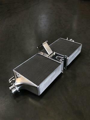 CSF Porsche 911 Turbo / Turbo S (992 Series) Twin Intercooler Set - 8188