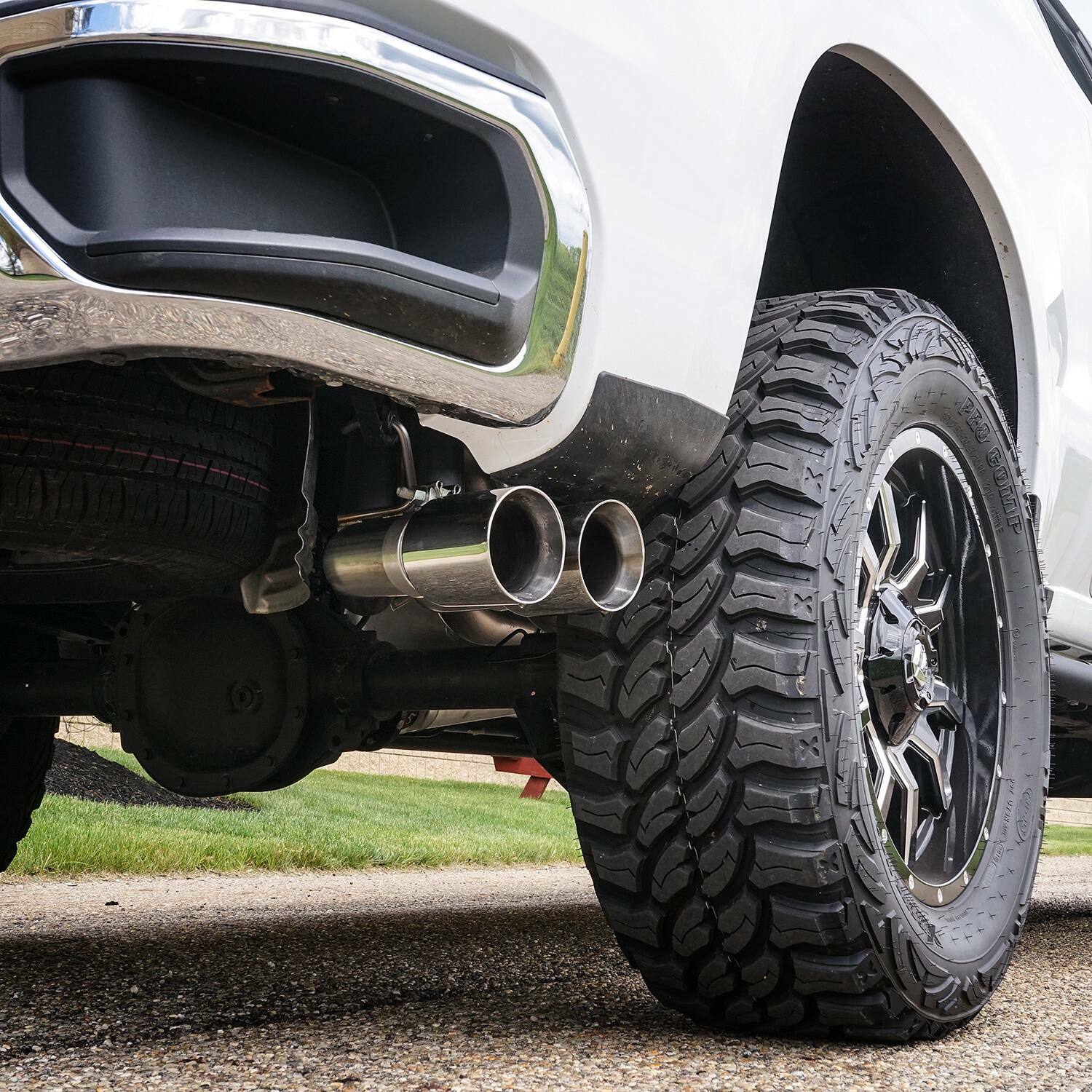 Stainless Works CT19CBYL 2019-2025 Chevy Silverado & GMC Sierra 5.3L Legend Factory Side-Exit Exhaust
