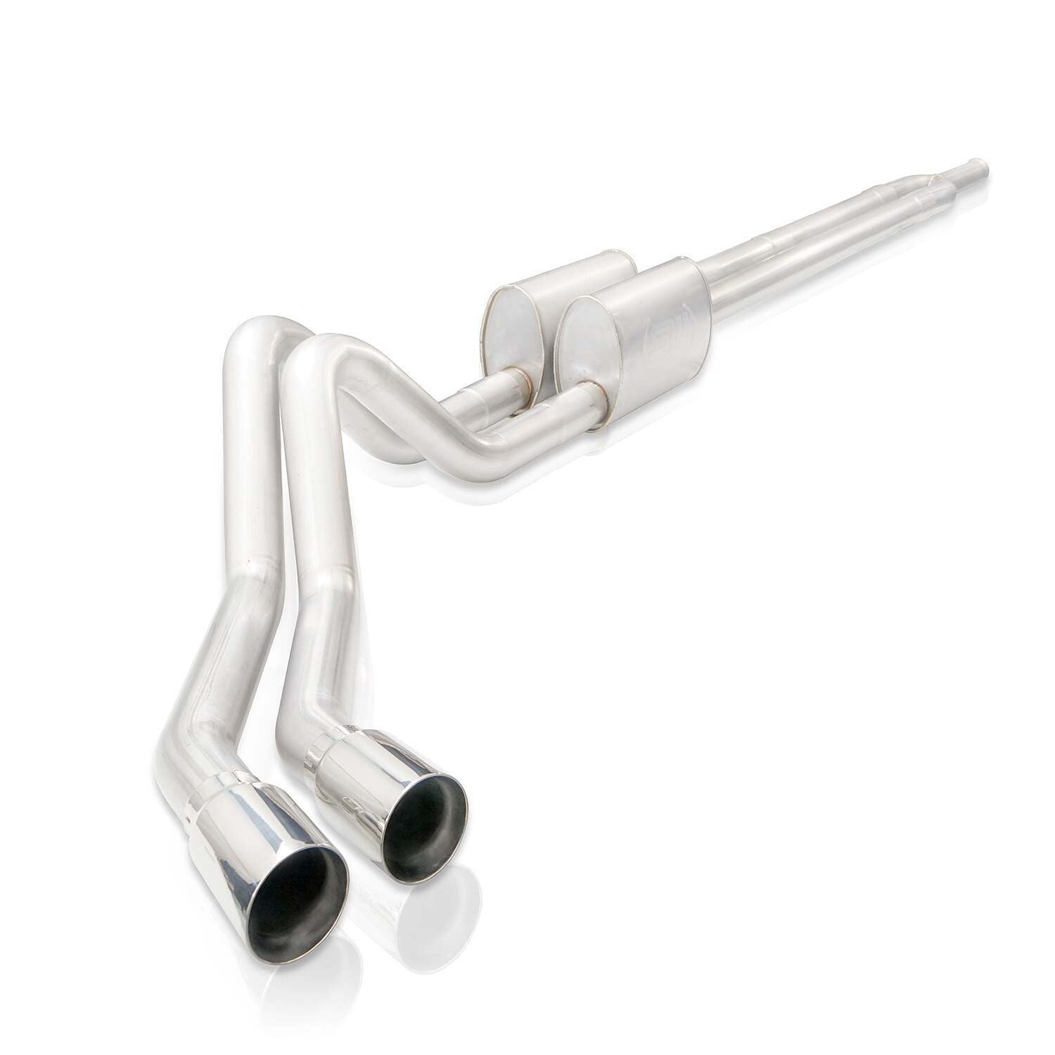 Stainless Works CT19CBYR 2019-2025 Chevy Silverado & GMC Sierra 5.3L Redline Factory Side-Exit Exhaust