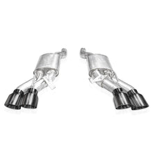 Stainless Works 3" High-Flow Axleback System - Black Chrome 4.5" Slash-Cut Exhaust Tips (2022-2025 Cadillac CT5-V Blackwing) - CT5V22AB-BC