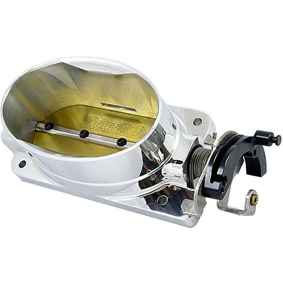 Accufab 03-04 Cobra Single Blade Throttle Body - Polished - CTB03-04