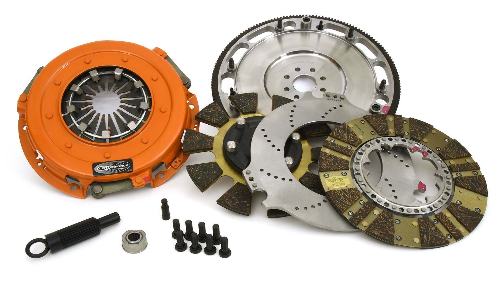 Centerforce 413114805 Mustang Twin Disc DYAD Clutch Kit - 26 Spline (1996-2010 Mustang GT / Cobra / Mach-1 / 2007-2009 Shelby GT500)