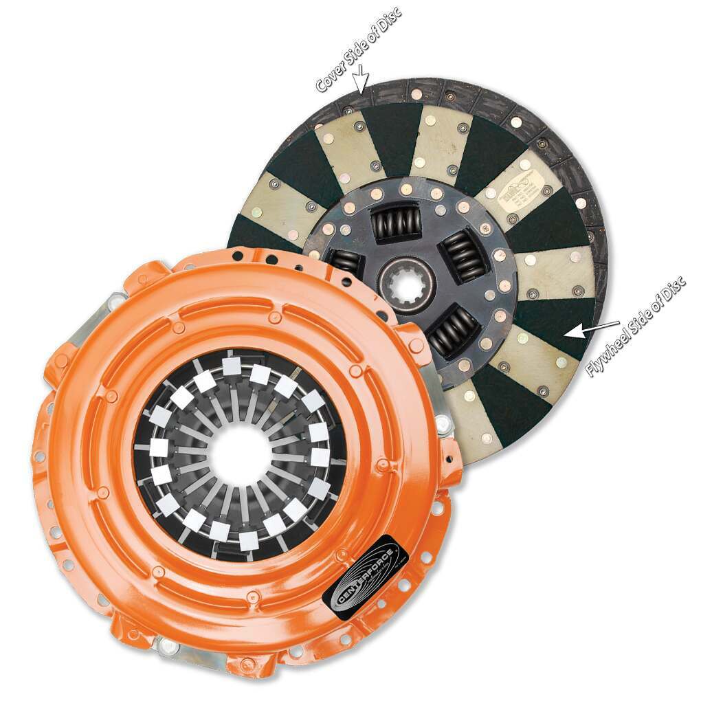 Centerforce DF070552 Dual Friction, Clutch Pressure Plate and Disc Set 1966-1987 - Dodge-Plymouth - B Series-D Series-Ramcharger-Trailduster-W Series - 5.9L (360)-5.2L (318)-3.7L (225)