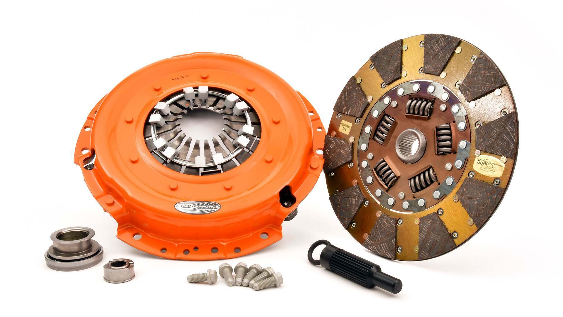 Centerforce Dual Friction Clutch Kit for 1 1/8" 26 Spline Transmission (1999-2004 Cobra & GT 4.6L) - KDF487514