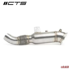 CTS Turbo 4.5" High-Flow Cat Downpipe (2020-2024 A90 Toyota Supra) - CTS-EXH-DP-0024-S-CAT