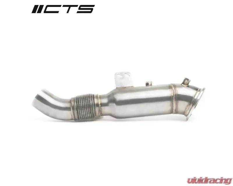 CTS Turbo 4.5" High-Flow Cat Downpipe (2020-2024 A90 Toyota Supra) - CTS-EXH-DP-0024-S-CAT